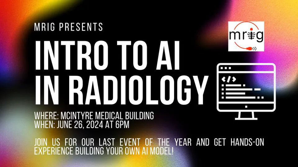 MRIG Intro to AI in medical imaging